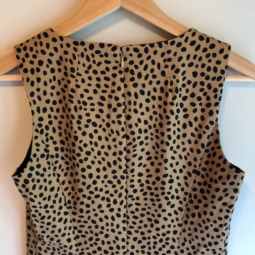 J. Crew 2 Tall sleeveless cotton/elastase pencil dress size 2T - Picture 2 of 5